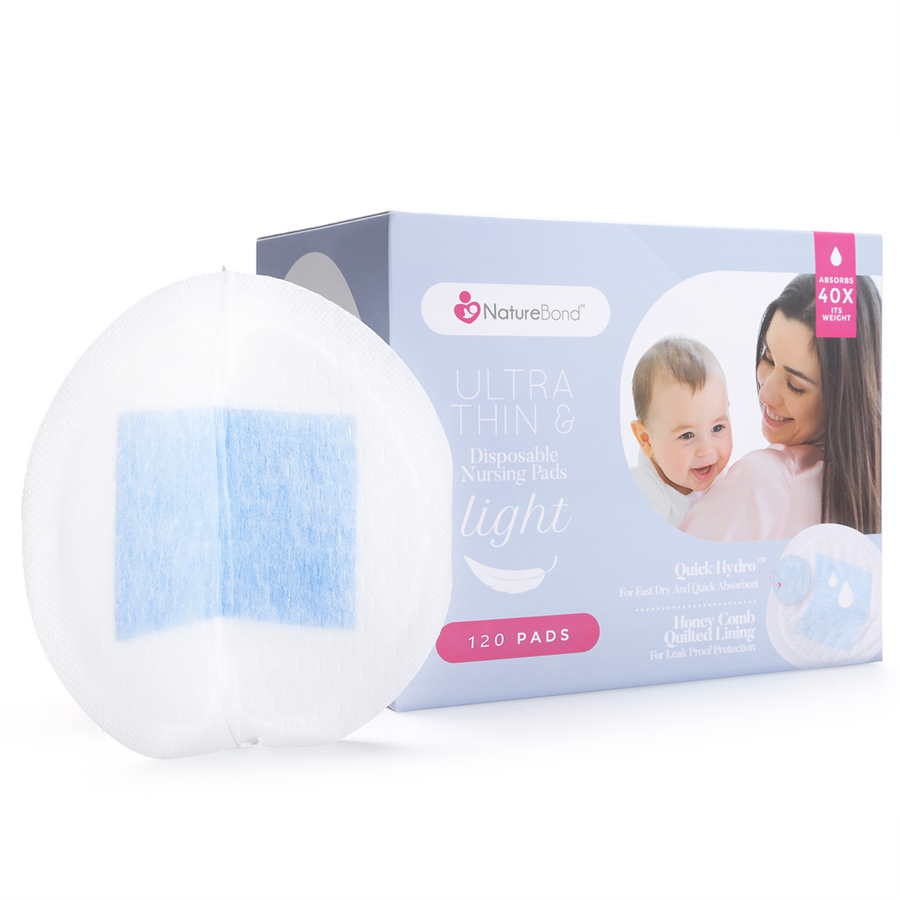 使い捨ての母乳育児パッド-120枚（新発売）